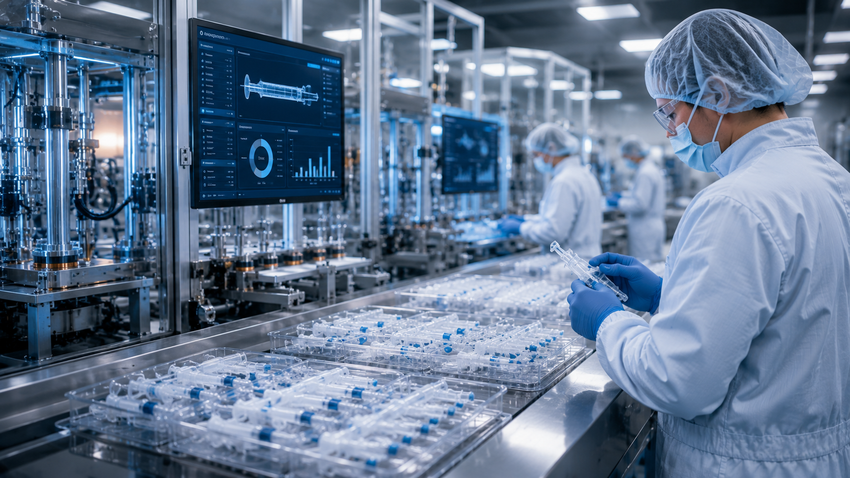 Fabrication de dispositifs médicaux en environnement contrôlé